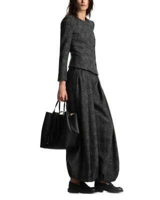 Wool Asymmetrical Jacket