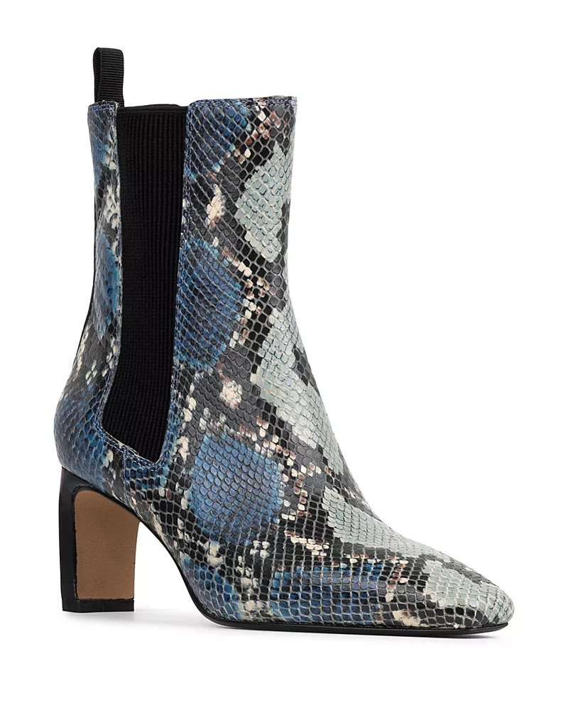Donald Pliner Women's Brittnie Embossed Leather Ankle Boots