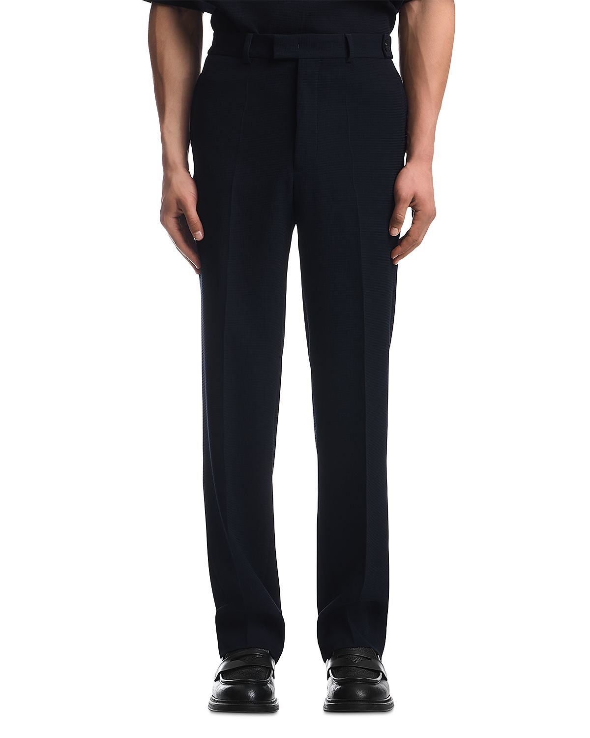 Emporio Armani 3D Crepe Jersey Trousers