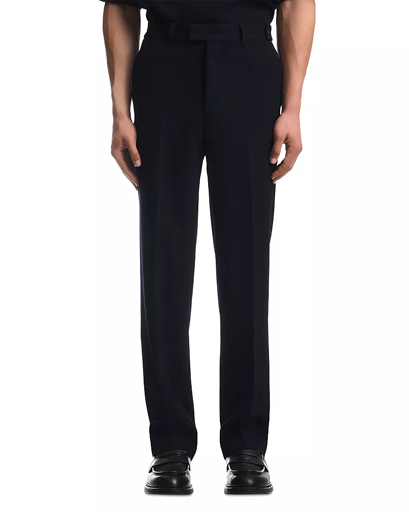 Emporio Armani 3D Crepe Jersey Trousers