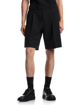 Seersucker Down Bermuda Shorts