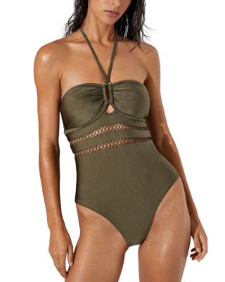 Libby Bandeau One Piece Swimsuit