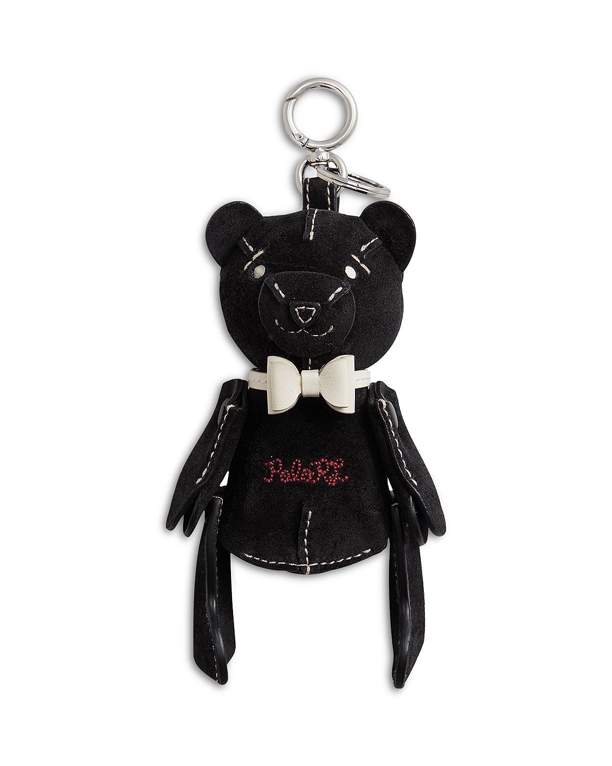 Polo Ralph Lauren Bow Tie Polo Bear Suede Bag Charm