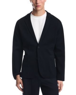 Milano Stitch Textured Two Button Blazer