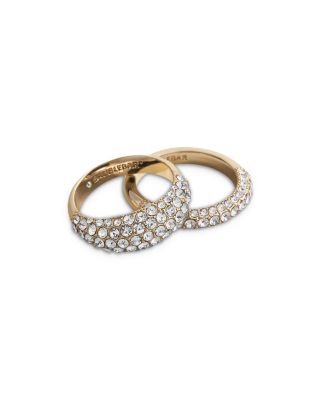 Shannon Crystal Stacking Ring Set