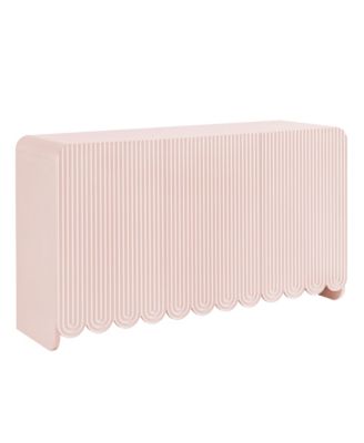  Dahlia Fluted and Scalloped Sideboard Storage Cabinet