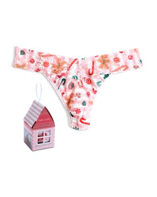 Signature Lace Original Rise Thong Pack