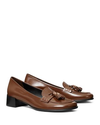 Women's Leather Tassel Loafers
