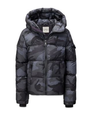 Boys' Parker Camo Print Down Puffer Coat - Big Kid