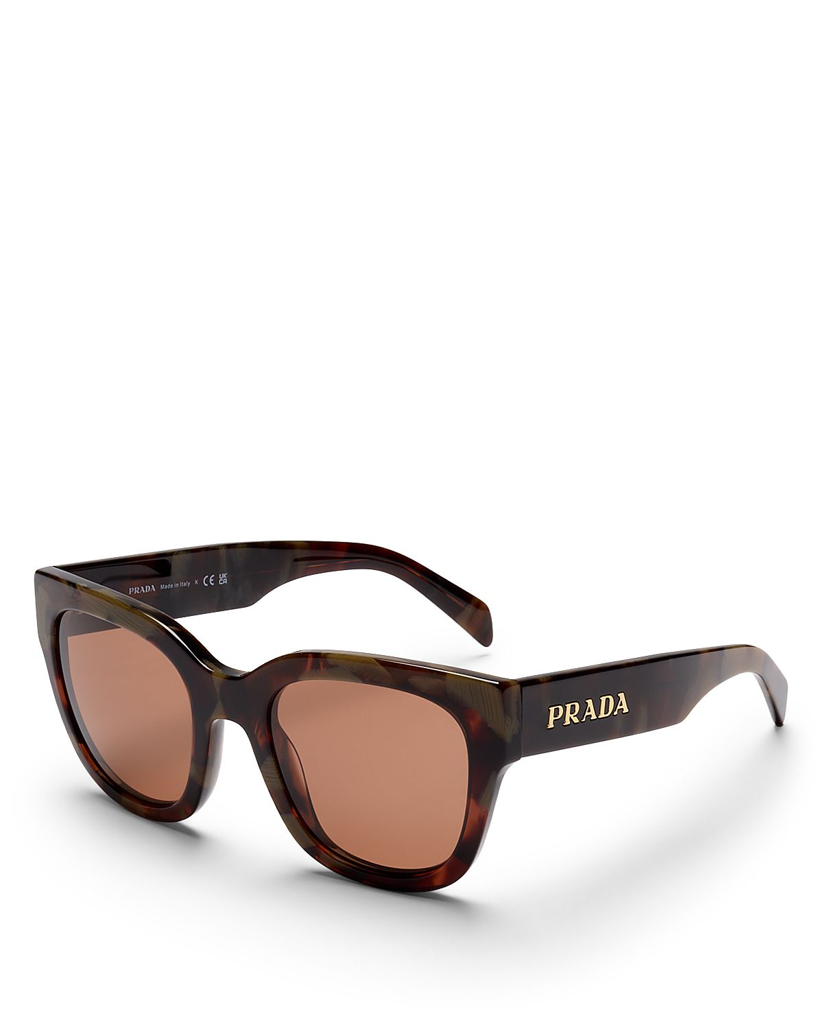 Prada Square Sunglasses, 52mm