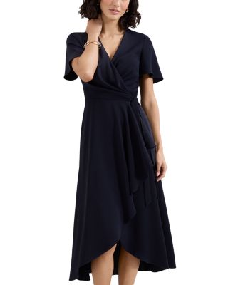 Petites Julissa Wrap Midi Dress