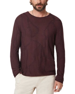 Broken Twig Cotton Crewneck Sweater