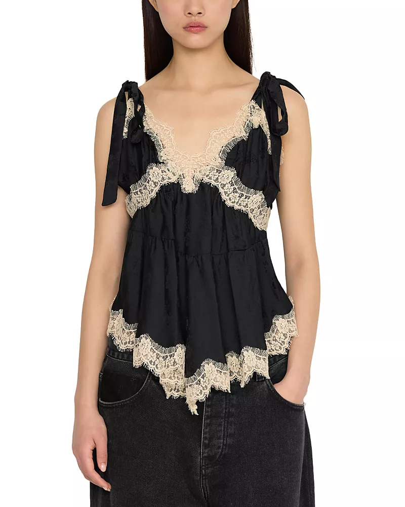Sea Ethel Lace Trim Cami