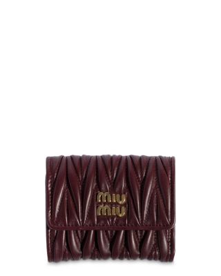  Matelasse Nappa Leather Small Wallet