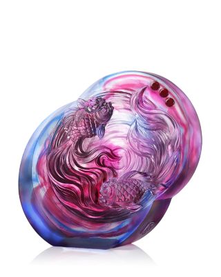 Limited Edition Hand in Hand, We Become Crystal Glass Figure