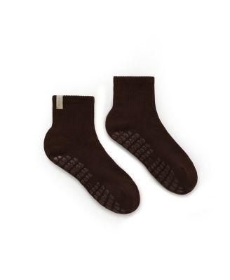  Quarter Crew Grip Sock