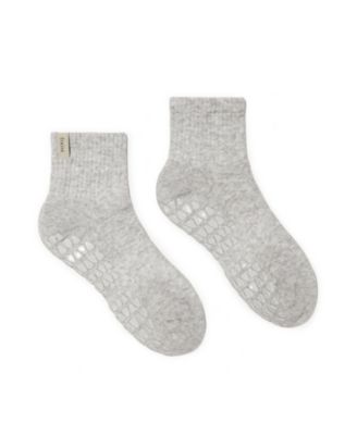  Quarter Crew Grip Sock