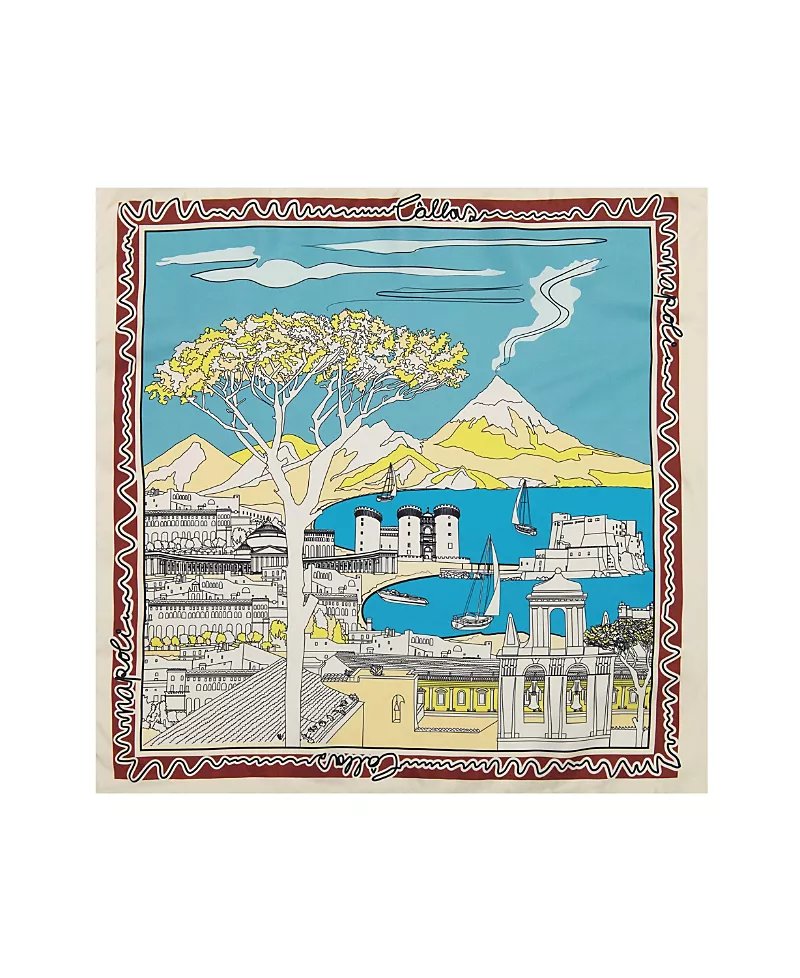 Callas Milano Napoli Silk Scarf