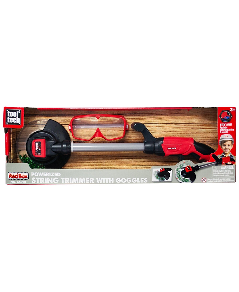 Red Box Weed Wacker/Trimmer Kids Yard Work Toy, Ages 3+