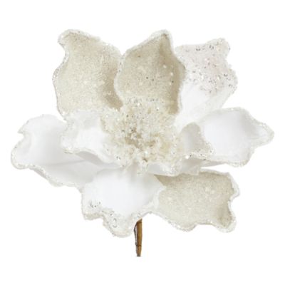 Magnolia Flower Clip, Set of 12