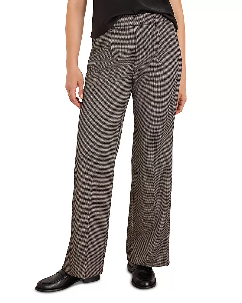 Nic+Zoe Tremont Wide Leg Tweed Trousers