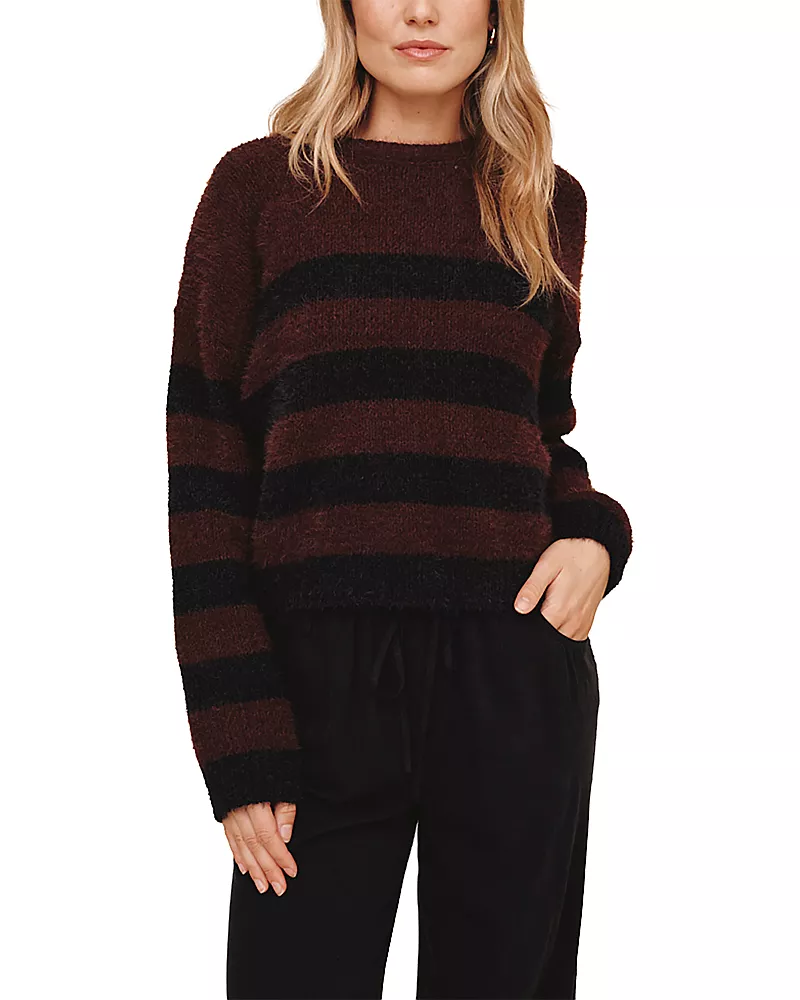 Bella Dahl Crewneck Drop Shoulder Sweater
