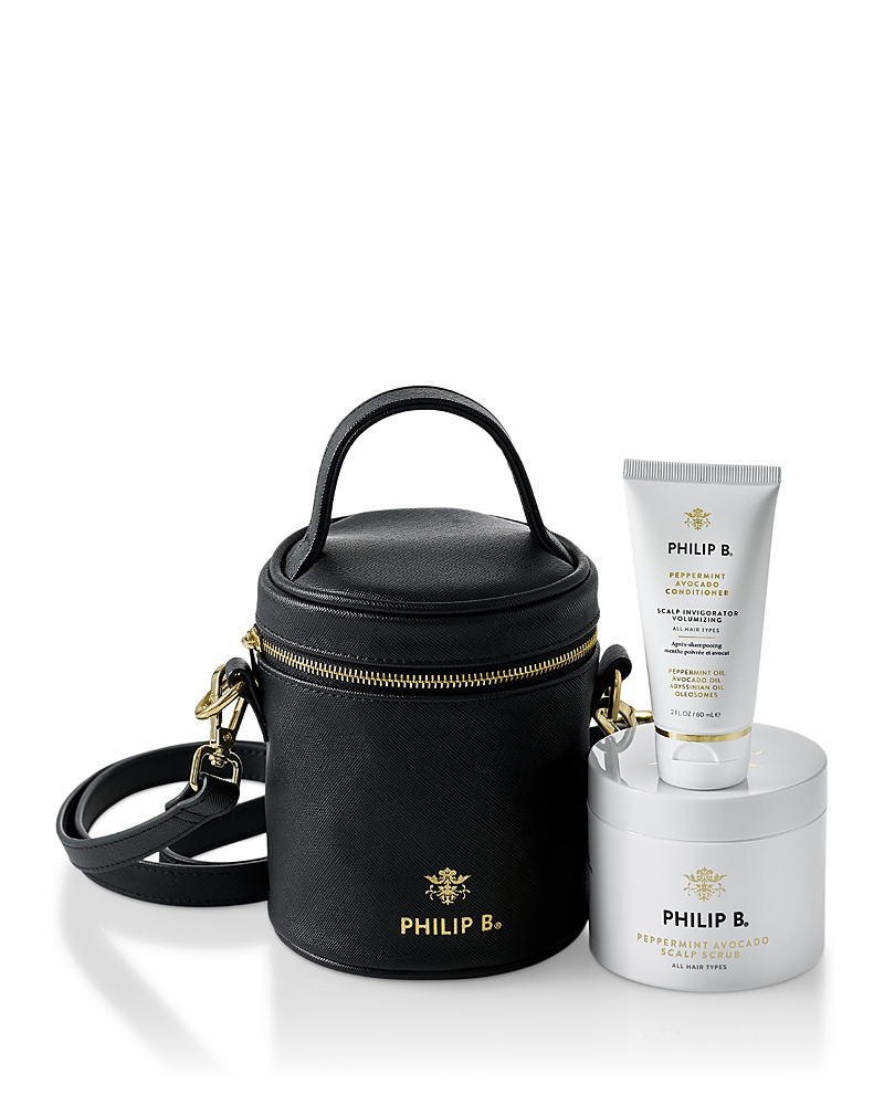 Philip B. Peppermint Avocado Scalp Scrub & Conditioner Duo Gift Set ($196 value)