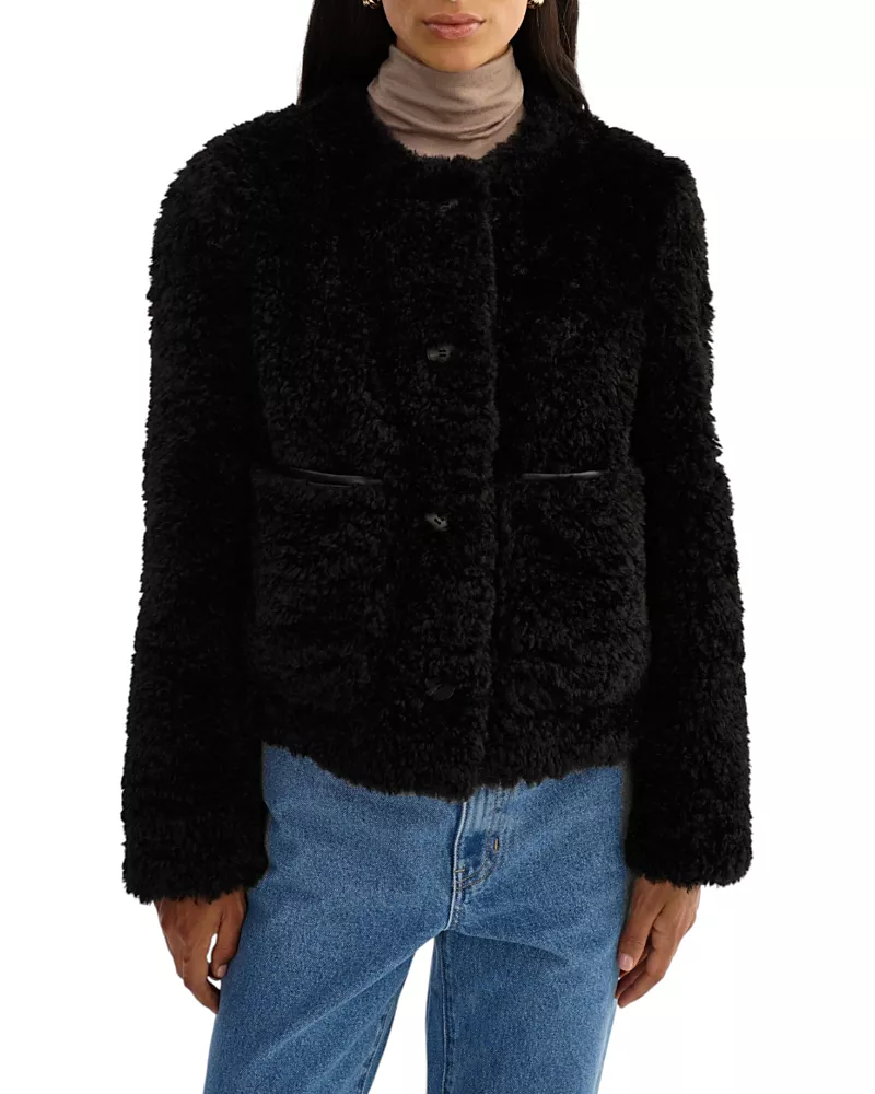 Lamarque Collarless Jacket