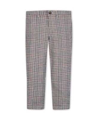 Hope & Henry Boys' Organic Brushed Suit Pant - Baby, Little Kid, Big Kid