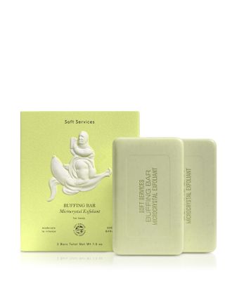 Green Banana Buffing Bar Body Exfoliant, Pack of 2