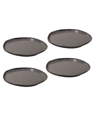  Tam Stoneware Flat Dinner Plate, Set of 4