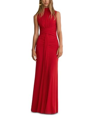 Petite Starla Ruched Maxi Dress