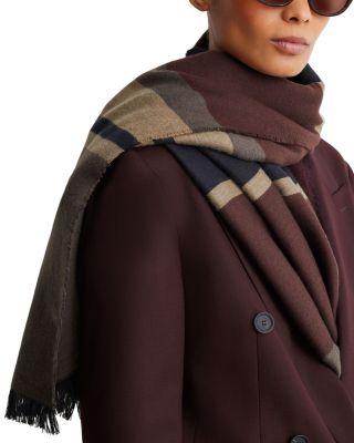Reiss Cynthia Color Blocked Scarf