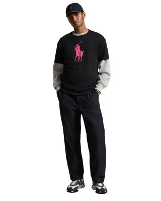Unisex Big Pink Pony Logo Tee