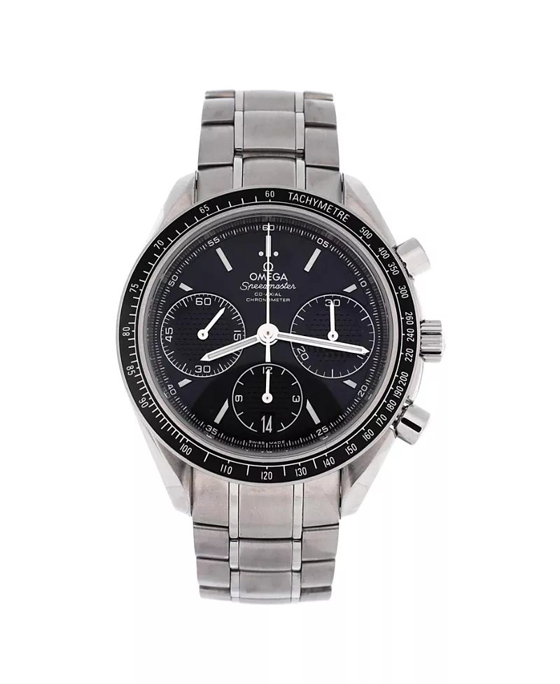 Pre-Owned Omega Speedmaster Racing Co-Axial Chronograph Automatic Watch in Stainless Steel 40mm