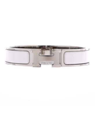 Narrow Clic H Bracelet Enamel