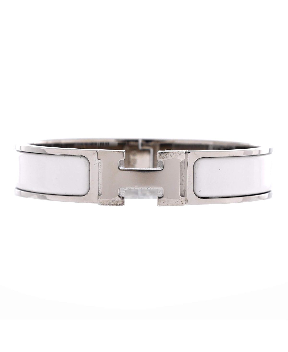 Pre-Owned HERMES Narrow Clic H Bracelet
