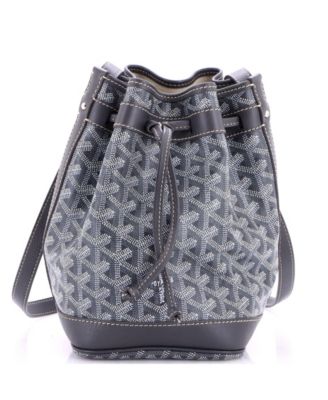 PM Petit Flot Bucket Bag Coated Canvas