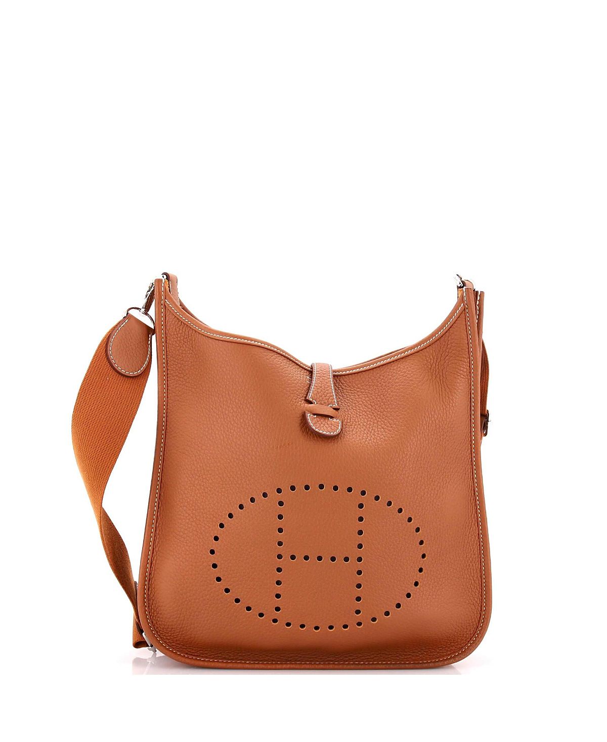 Pre-Owned HERMES Pm Evelyne Bag Gen Iii Clemence
