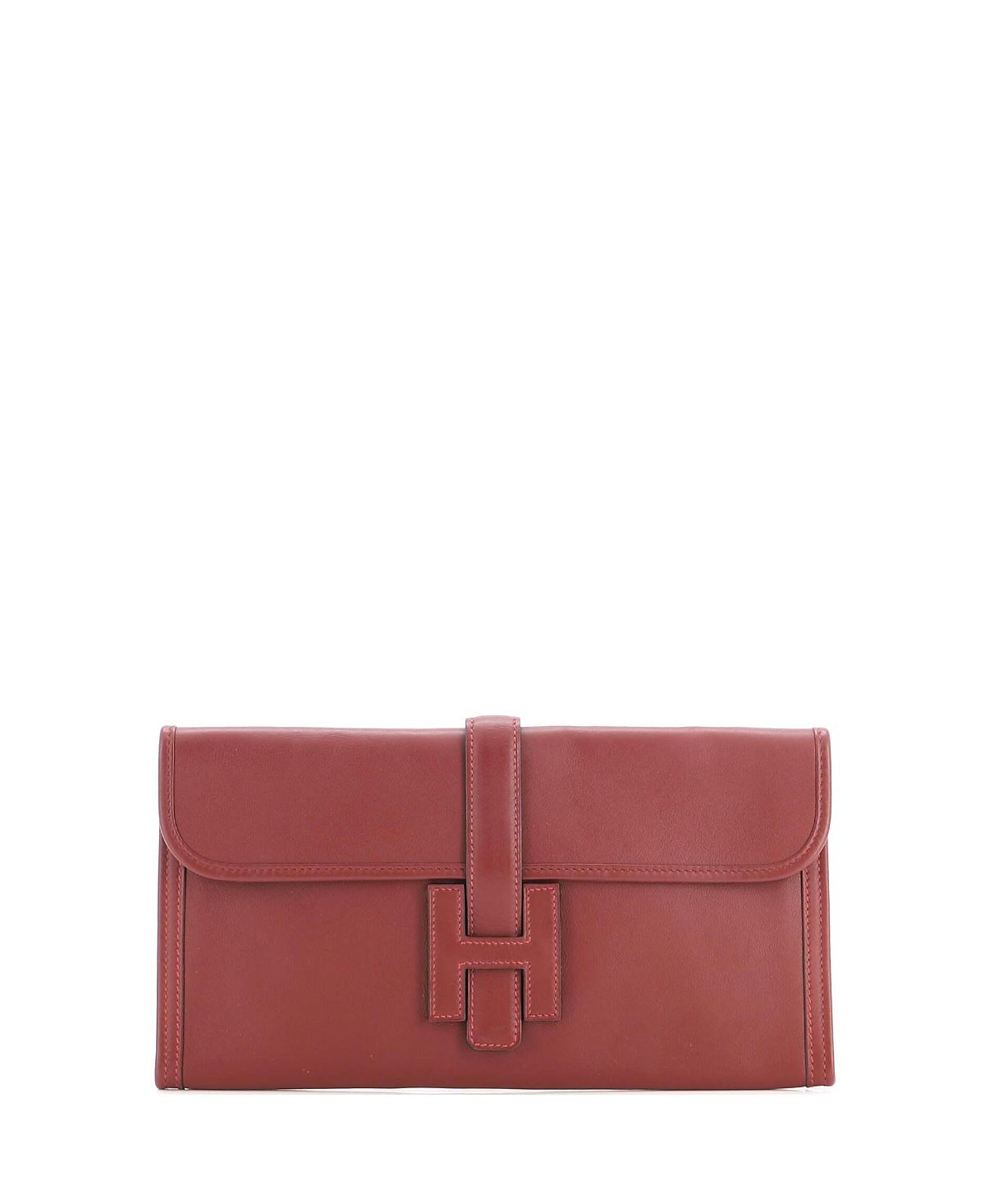 Pre-Owned HERMES 29 Jige Elan Clutch Swift