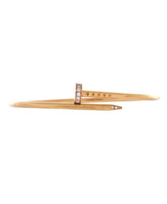 Small Juste un Clou Bracelet 18K Rose Gold with Diamonds