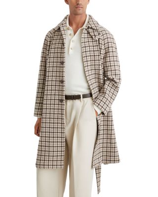 Christem Raglan Dogtooth Wool Jacket