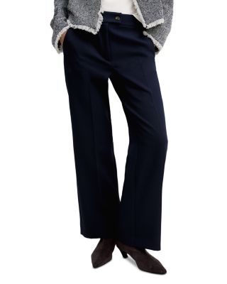 Straight Fit Stretch Trousers