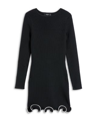 Girls' Ruffled Trim Dress, Big Kid - Exclusive