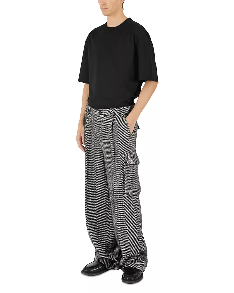 Krost Eco Herringbone Regular Fit Cargo Pants