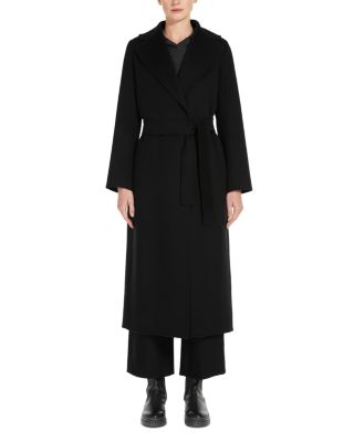 Poldo Wool Belted Wrap Coat