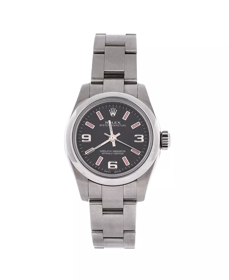 Pre-Owned Rolex Oyster Perpetual Automatic Watch in Stainless Steel 26mm