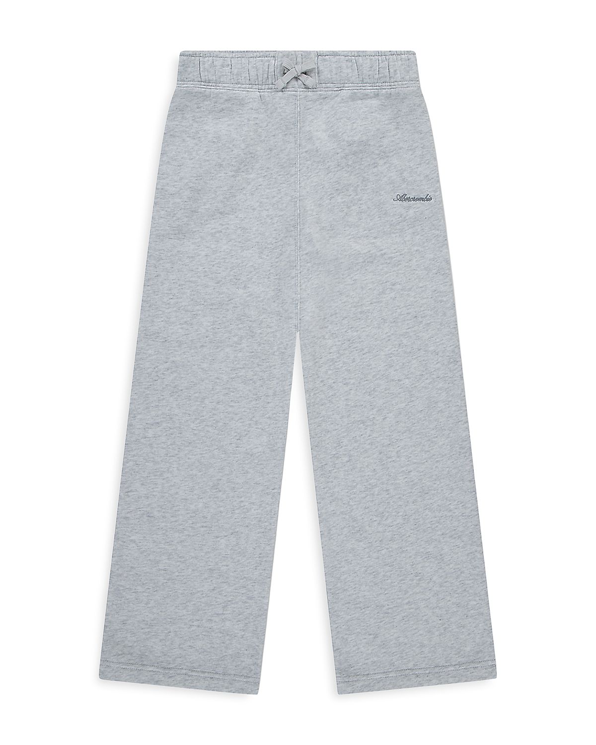 abercrombie kids Girls' Essential Wide Leg Fleece Pants - Big Kid