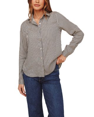 Button Front Long Sleeve Shirt