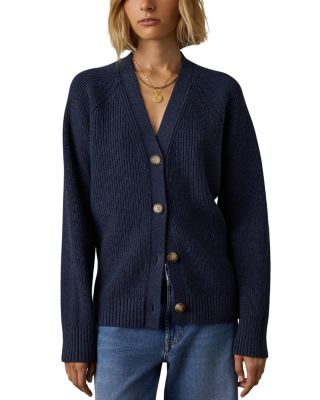 Northshore Cotton & Wool V Neck Cardigan